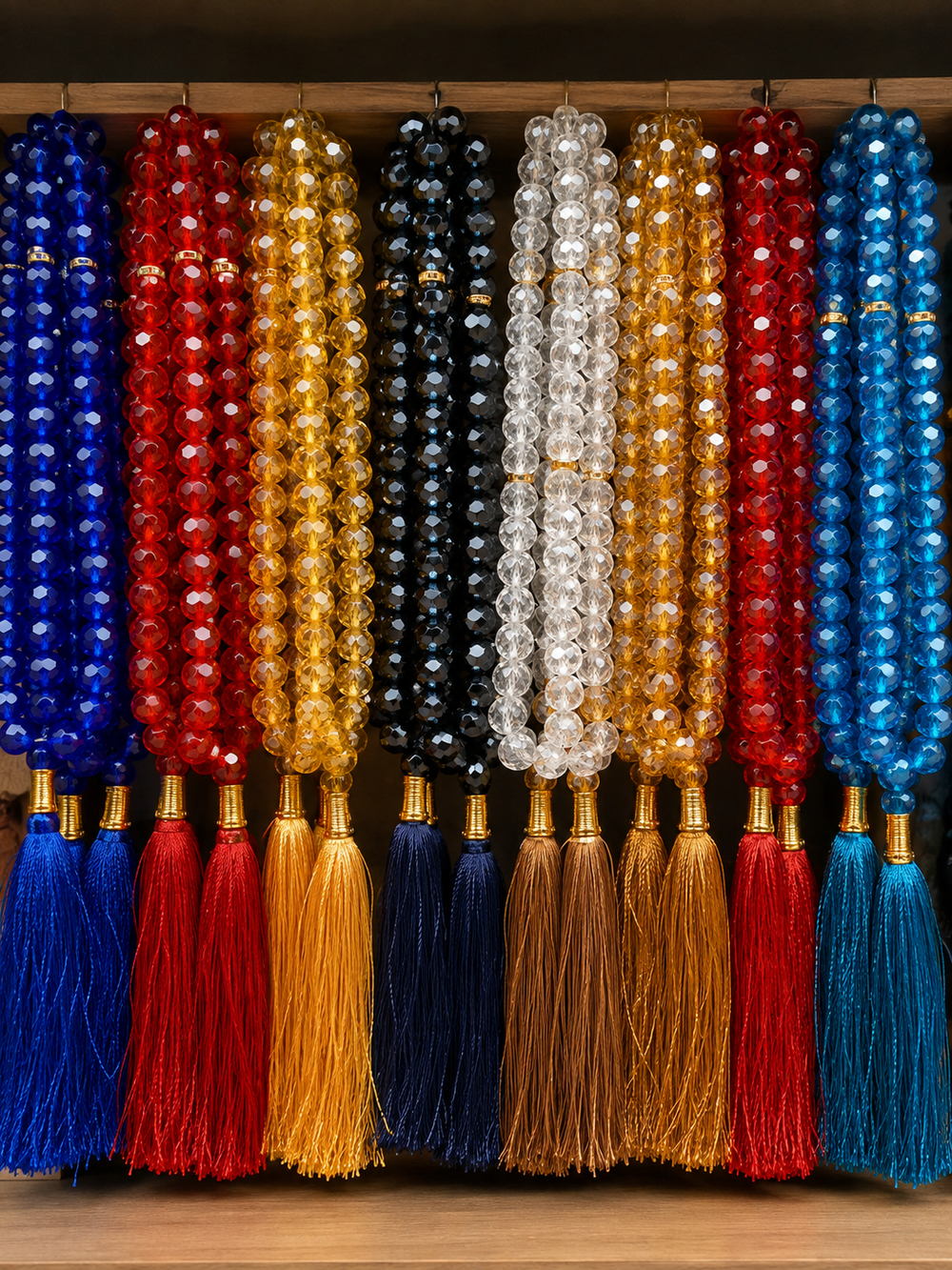 ✨ Crystal Tasbih – 33 Beads per dozen